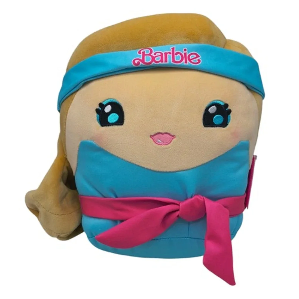 Squishmallow Barbie Cuutopia Blonde - Workout Barbie 12